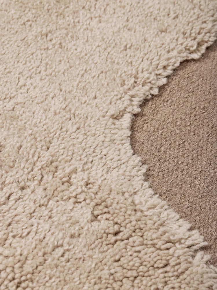 ferm LIVING - Teppich ALLEY WOOL RUG