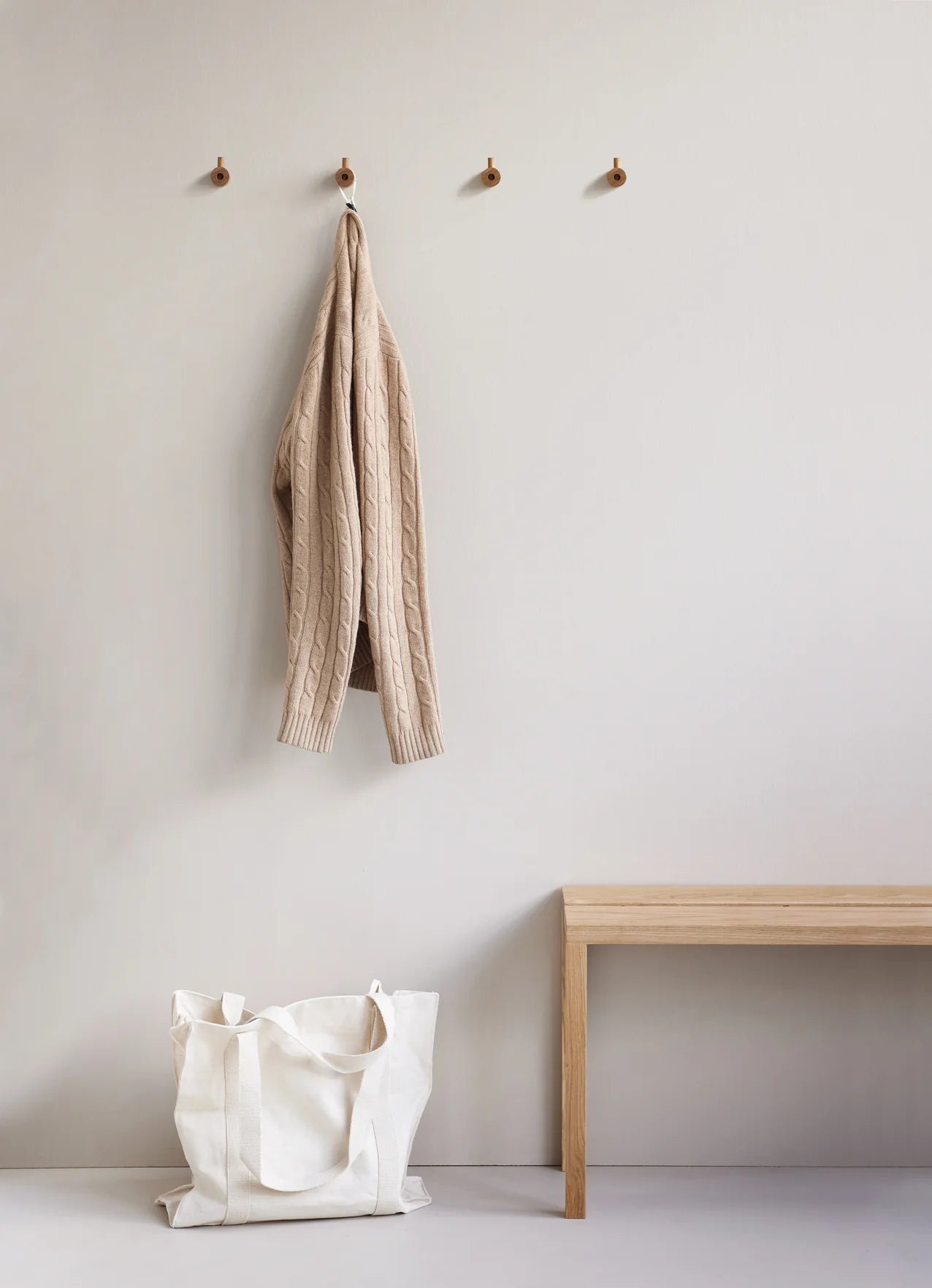 MOEBE - Haken Wooden Wall Hook