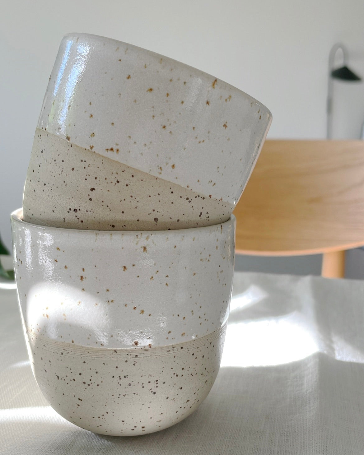 STUDIO LIV ceramics - Becher BOSSE - gesprenkelt