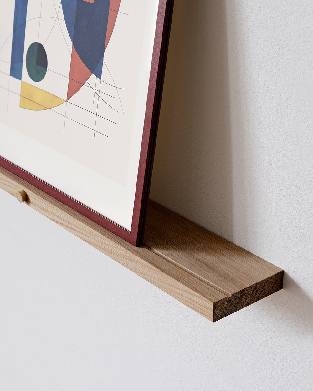 MOEBE - Bilderleiste GALLERY SHELF - oak