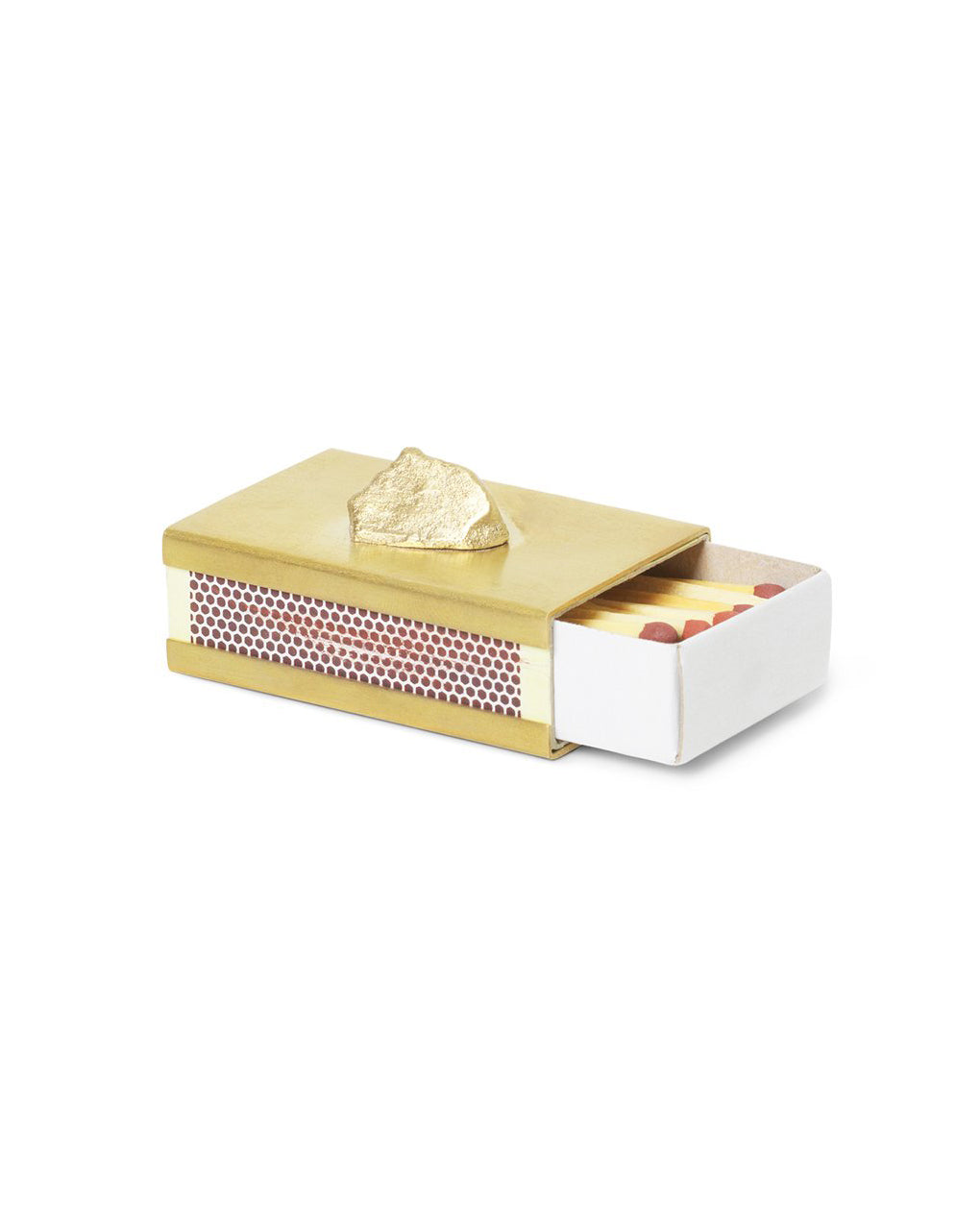 ferm LIVING - Stone Matchbox Cover - brass